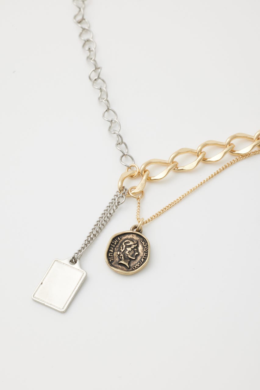 MANY CHARM CHAIN ネックレス Multi_1 FREE