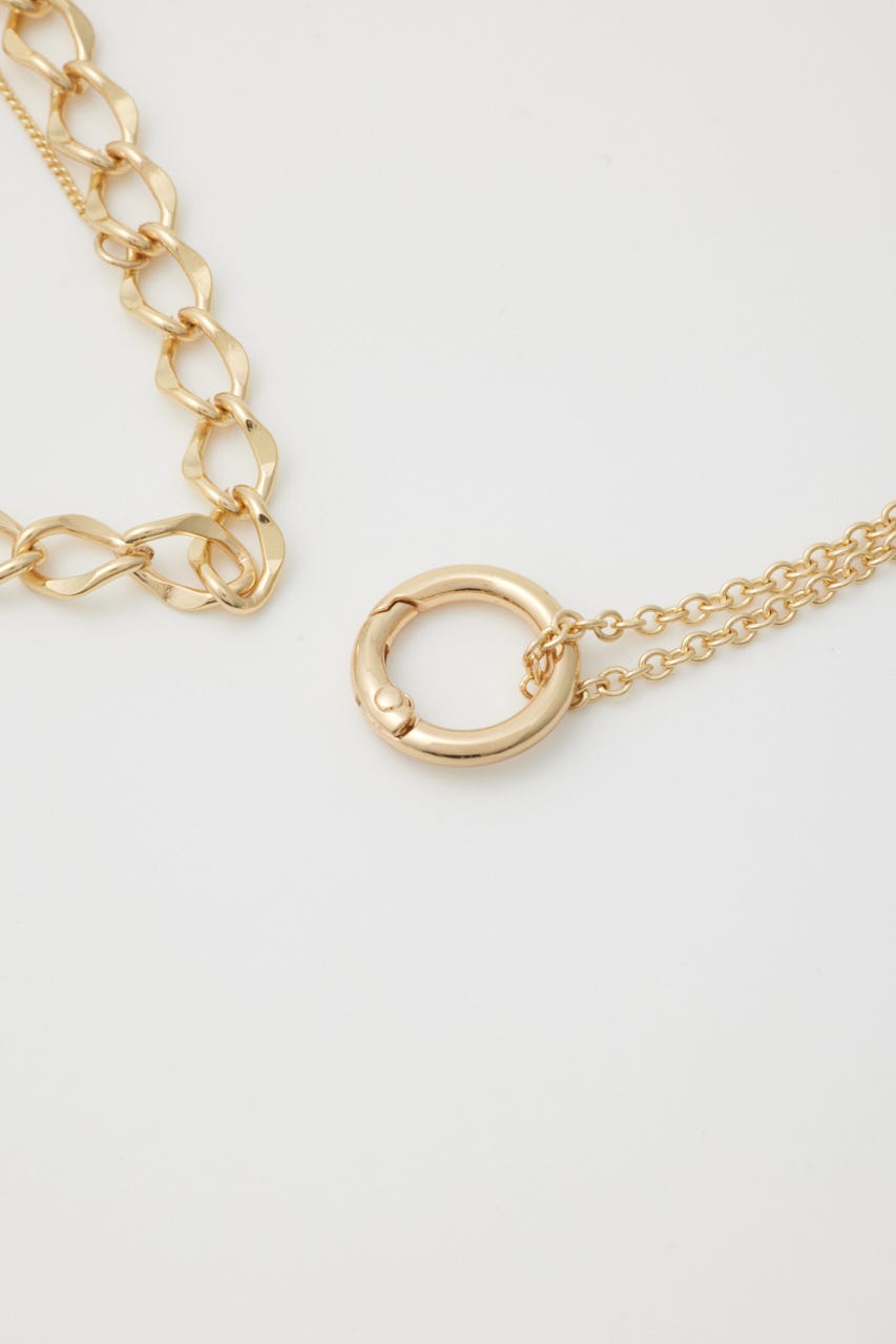 MANY CHARM CHAIN ネックレス Multi_1 FREE