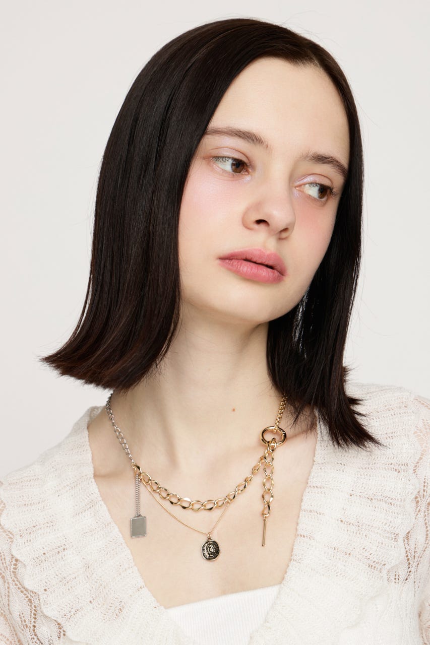 MANY CHARM CHAIN ネックレス Multi_1 FREE