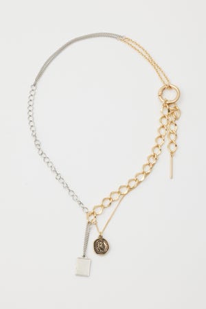 MANY CHARM CHAIN ネックレス