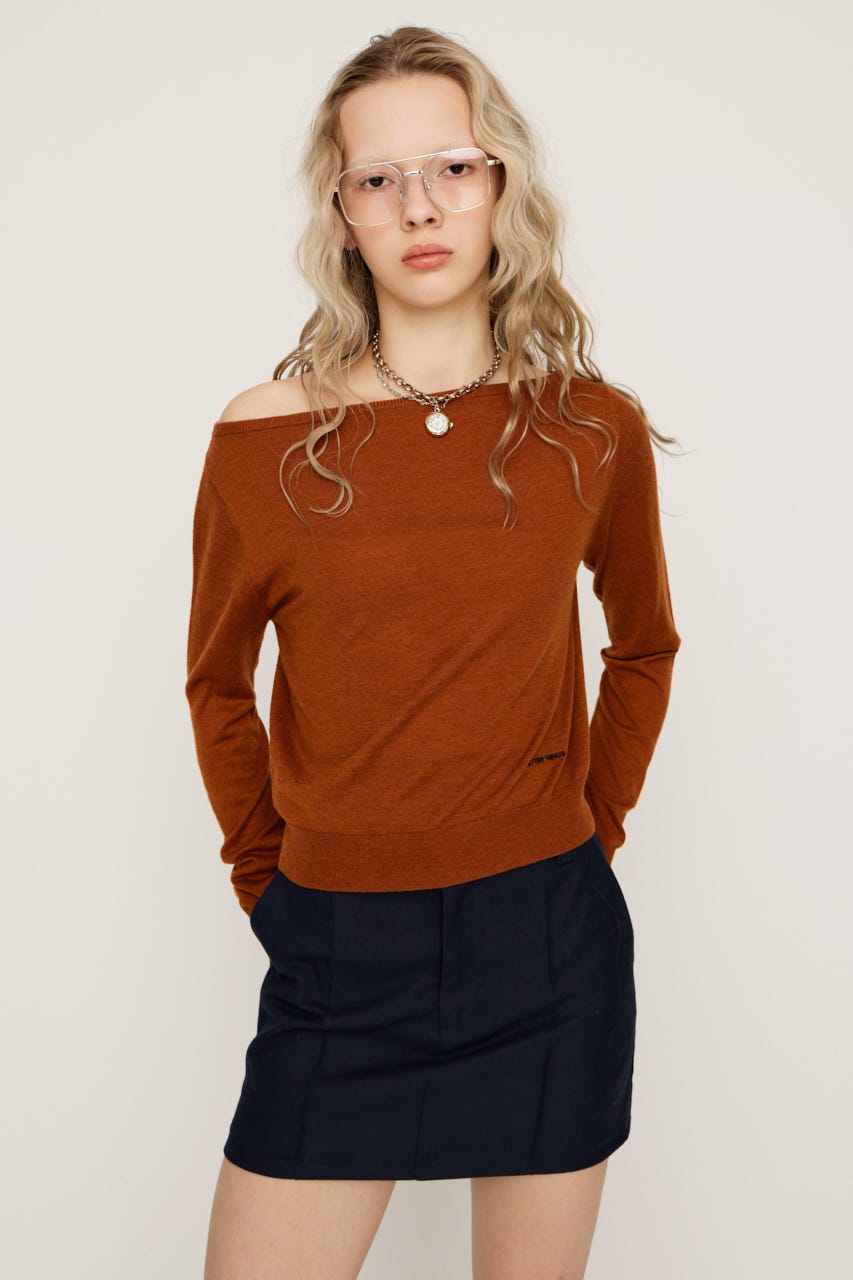 OFF SHOULDER 2WAY HG トップス CAM FREE