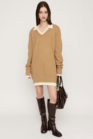 LAYERED V／N HG ワンピース