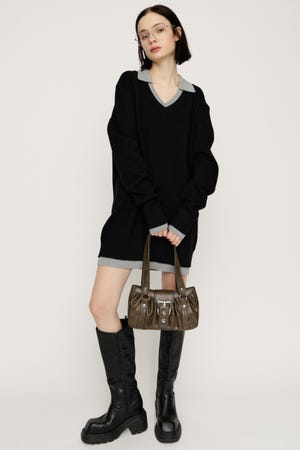 LAYERED V／N HG ワンピース