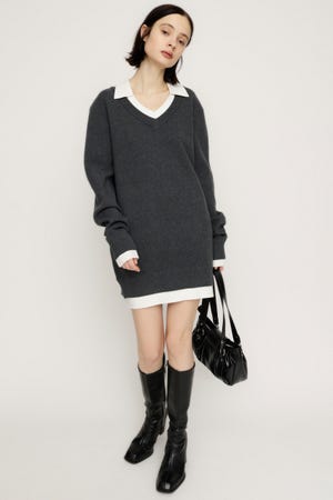 LAYERED V／N HG ワンピース