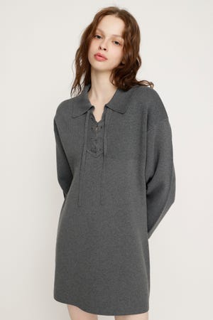 SKIPPER LACE UP ショートワンピース