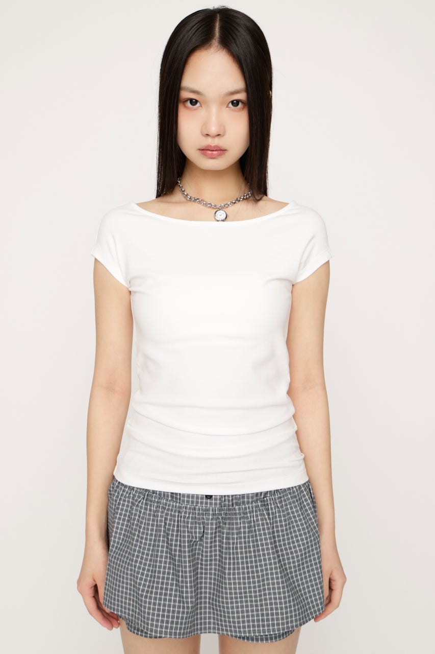 B／N COMPACT トップス O/WHT FREE