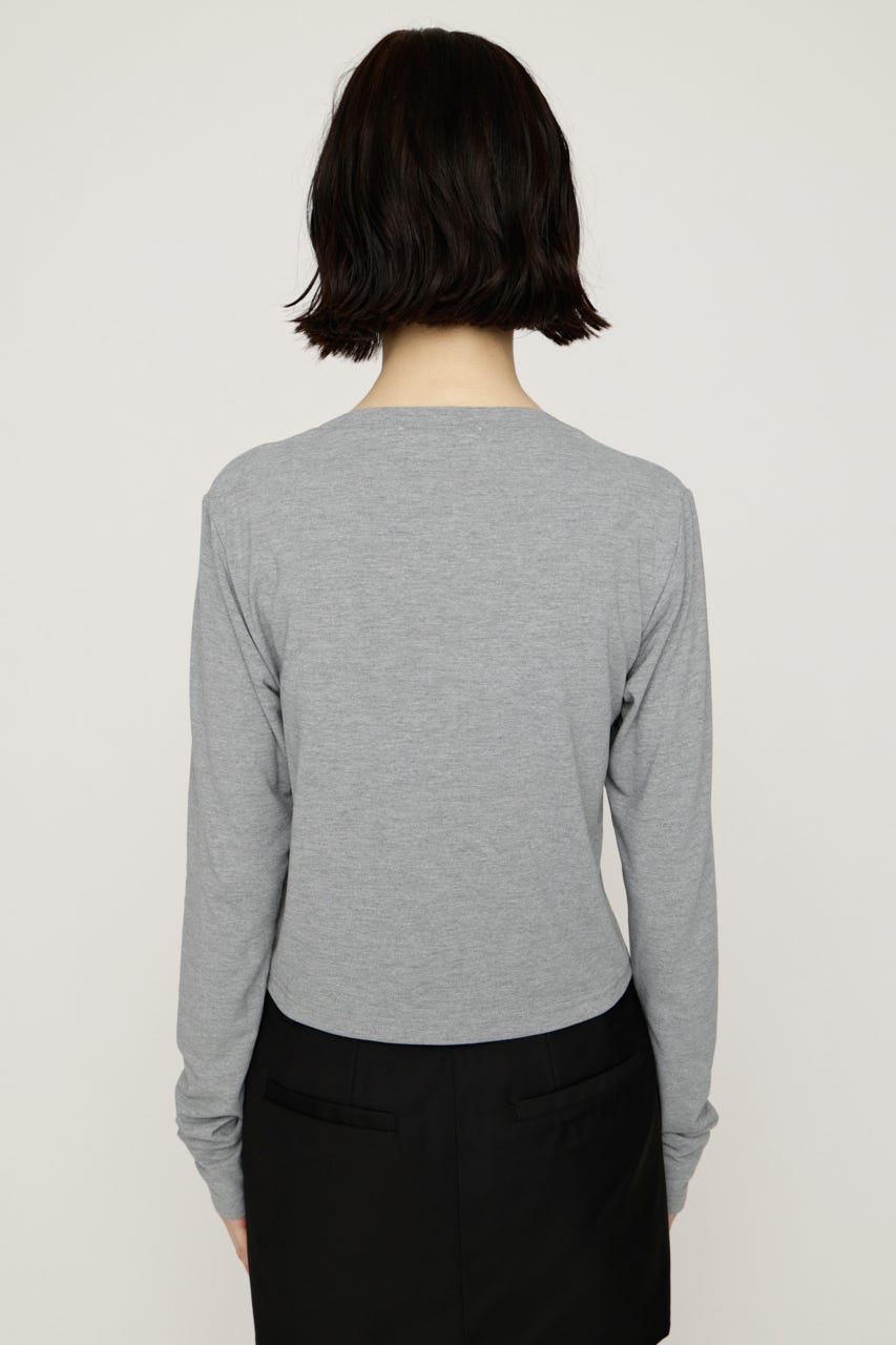 UV CUT CREWNECK カーディガン T.GRY FREE