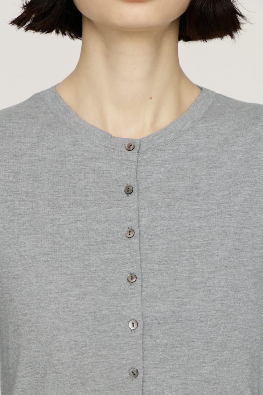UV CUT CREWNECK カーディガン T.GRY FREE