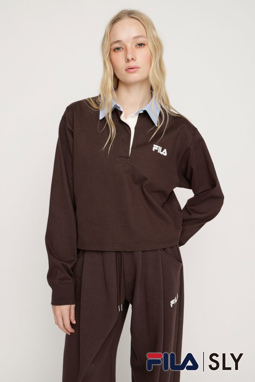 FILA x SLY RUGGER シャツ BRN FREE