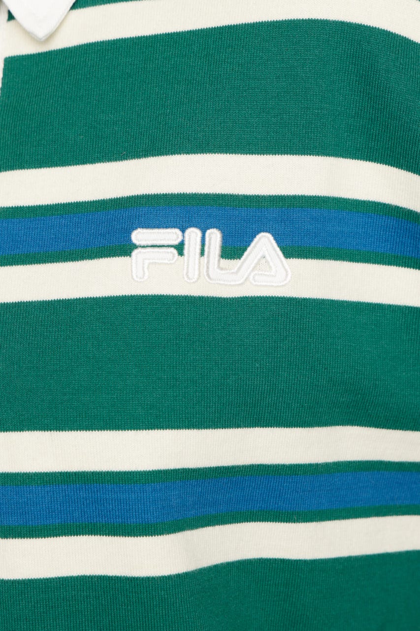 FILA x SLY RUGGER シャツ M/GRN FREE