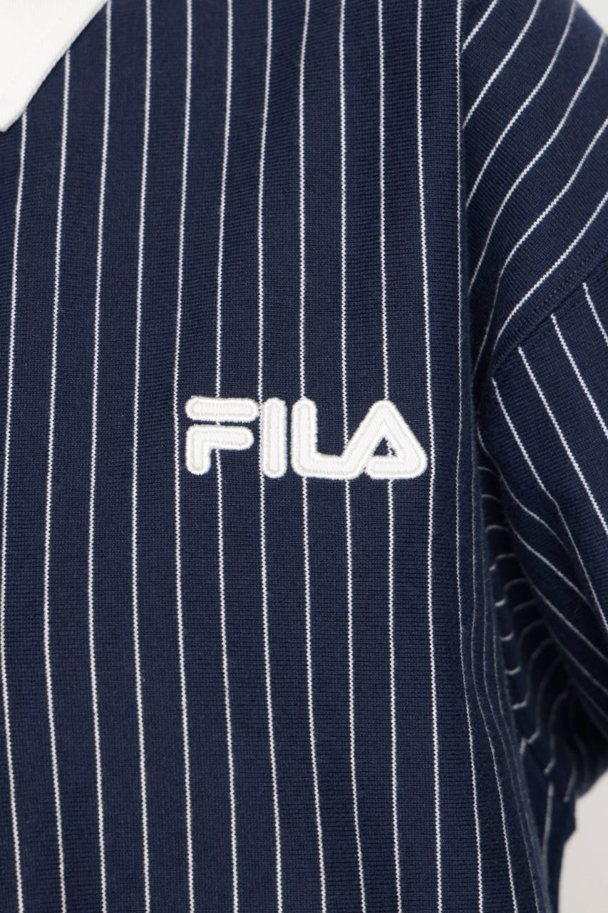 FILA x SLY RUGGER シャツ M/NVY FREE