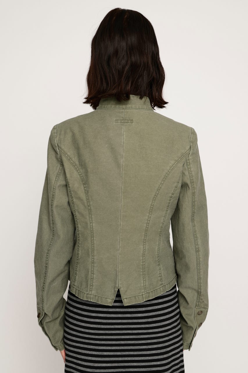 NAPOLEON STUDDED MILITALY ジャケット KHA FREE