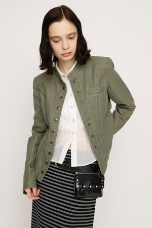 NAPOLEON STUDDED MILITALY ジャケット