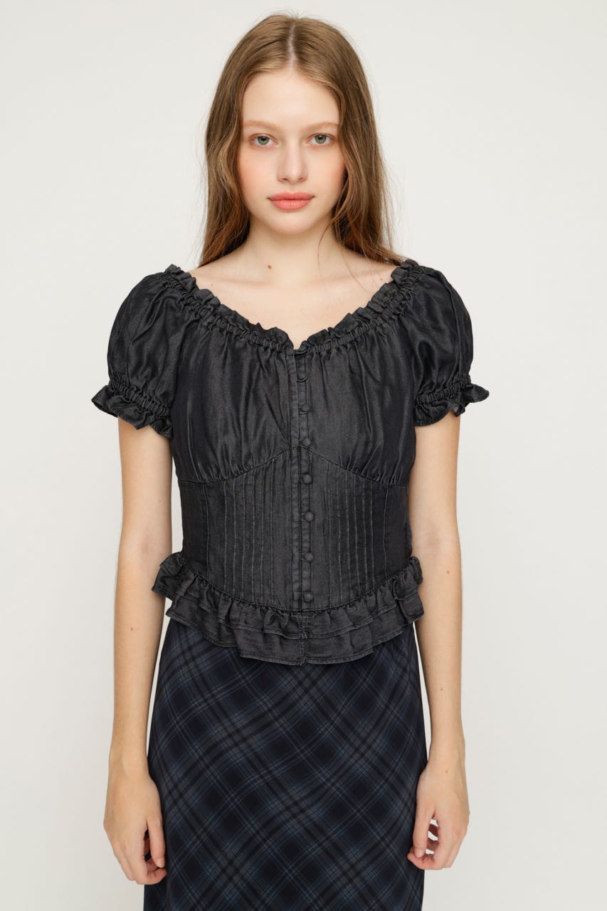 SLY | PUFF SLEEVES WOVEN トップス (シャツ・ブラウス ) |SHEL'TTER
