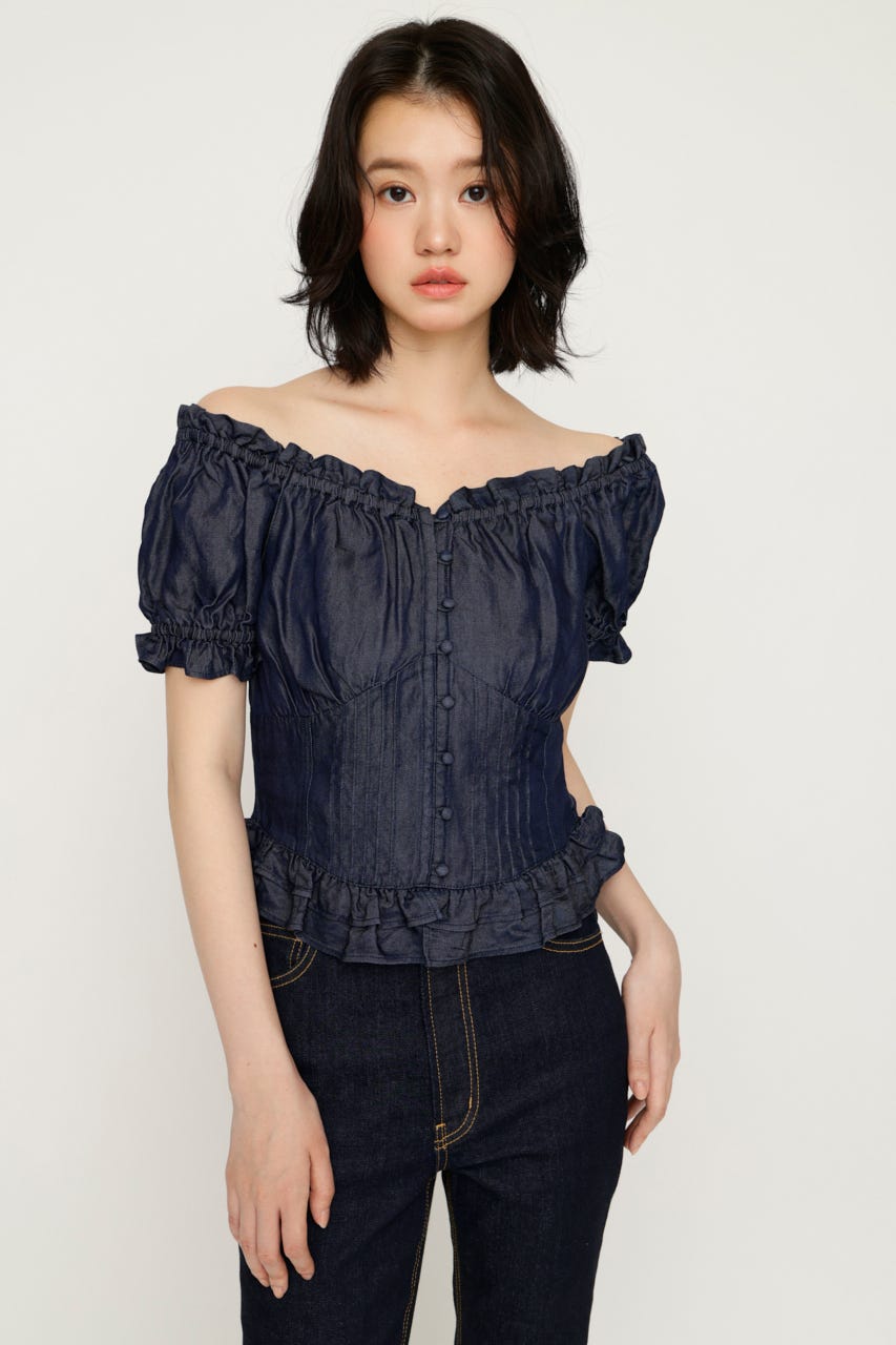 SLY | PUFF SLEEVES WOVEN トップス (シャツ・ブラウス ) |SHEL'TTER