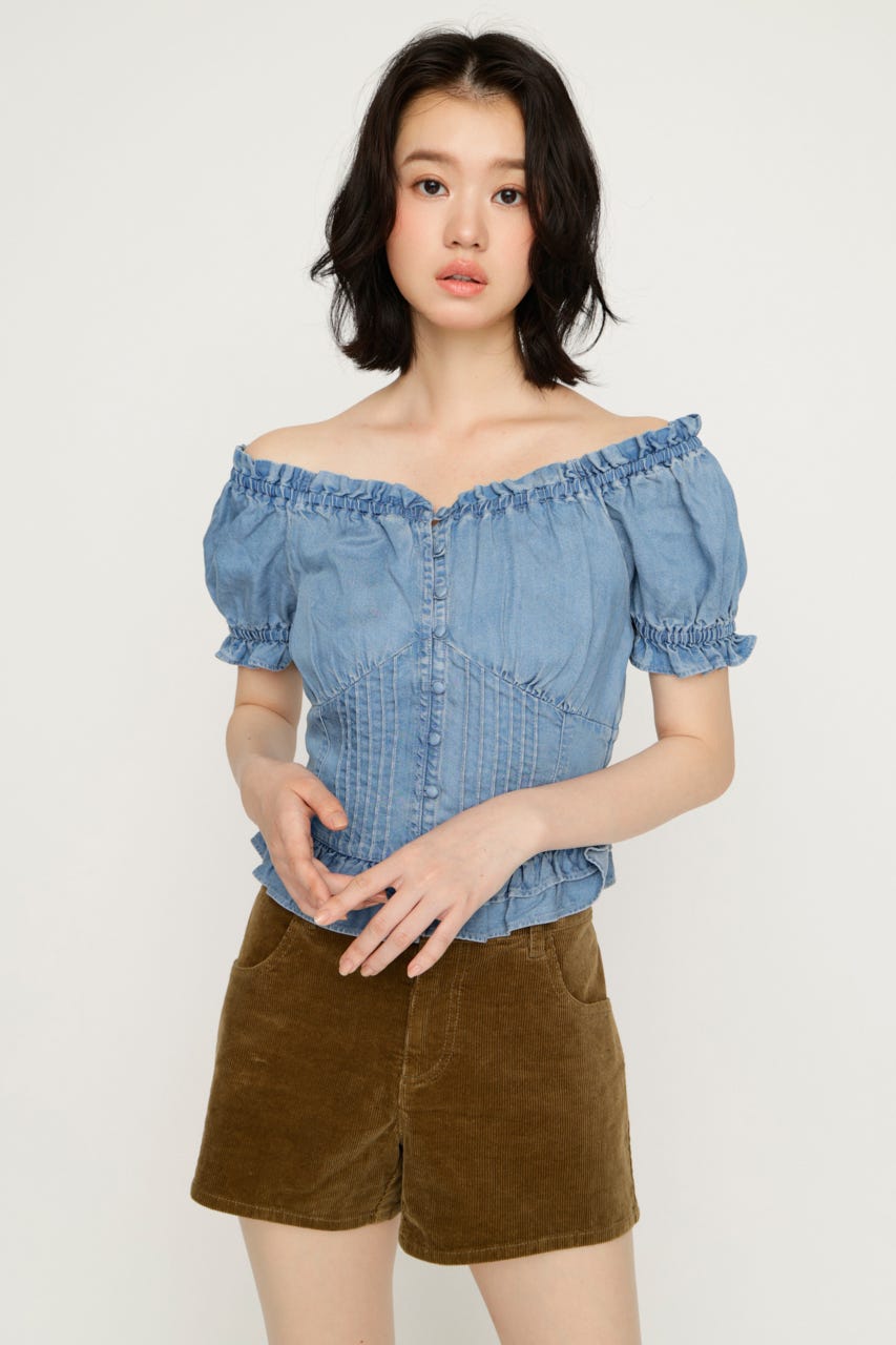 SLY | PUFF SLEEVES WOVEN トップス (シャツ・ブラウス ) |SHEL'TTER