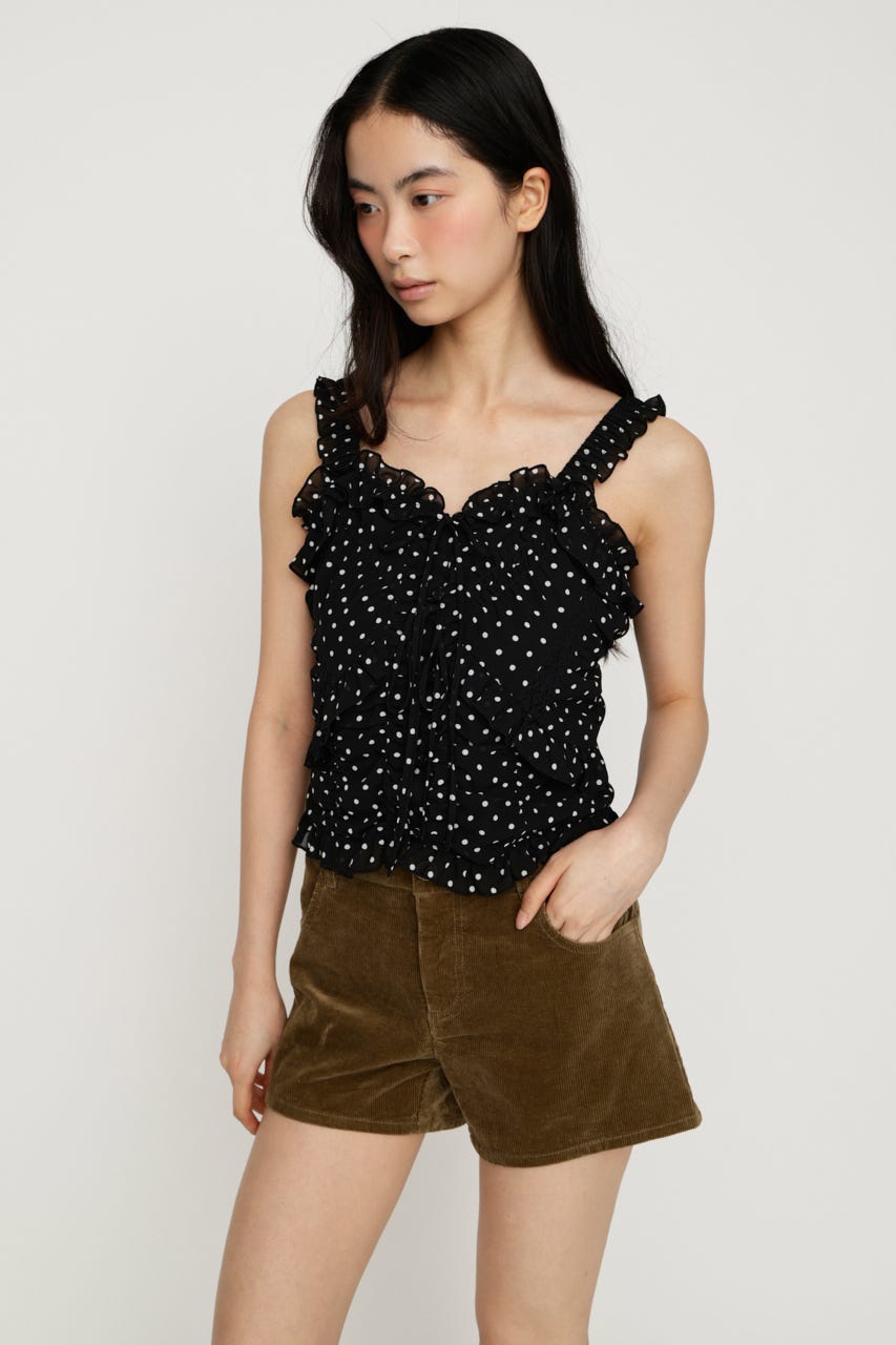 【LIMITED ITEM】SHEER SQUEEZE CAMI トップス Multi_1 FREE