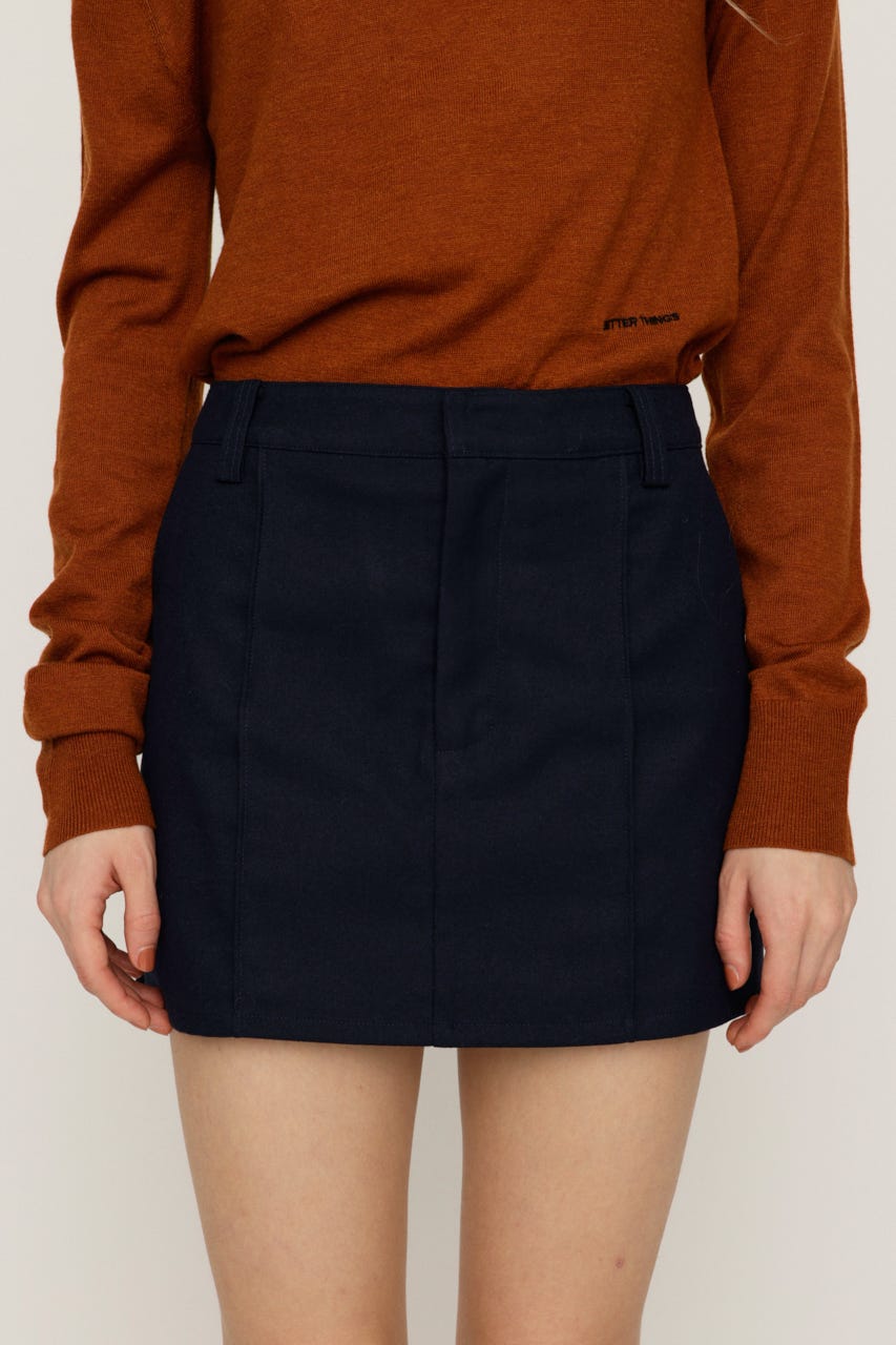 SKIRT LIKE ショートパンツ NVY 1
