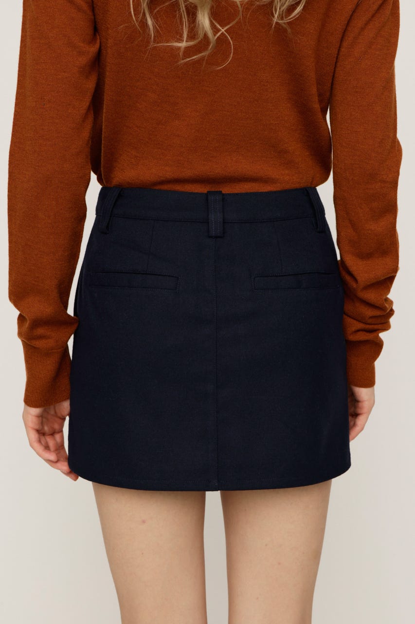 SKIRT LIKE ショートパンツ NVY 1