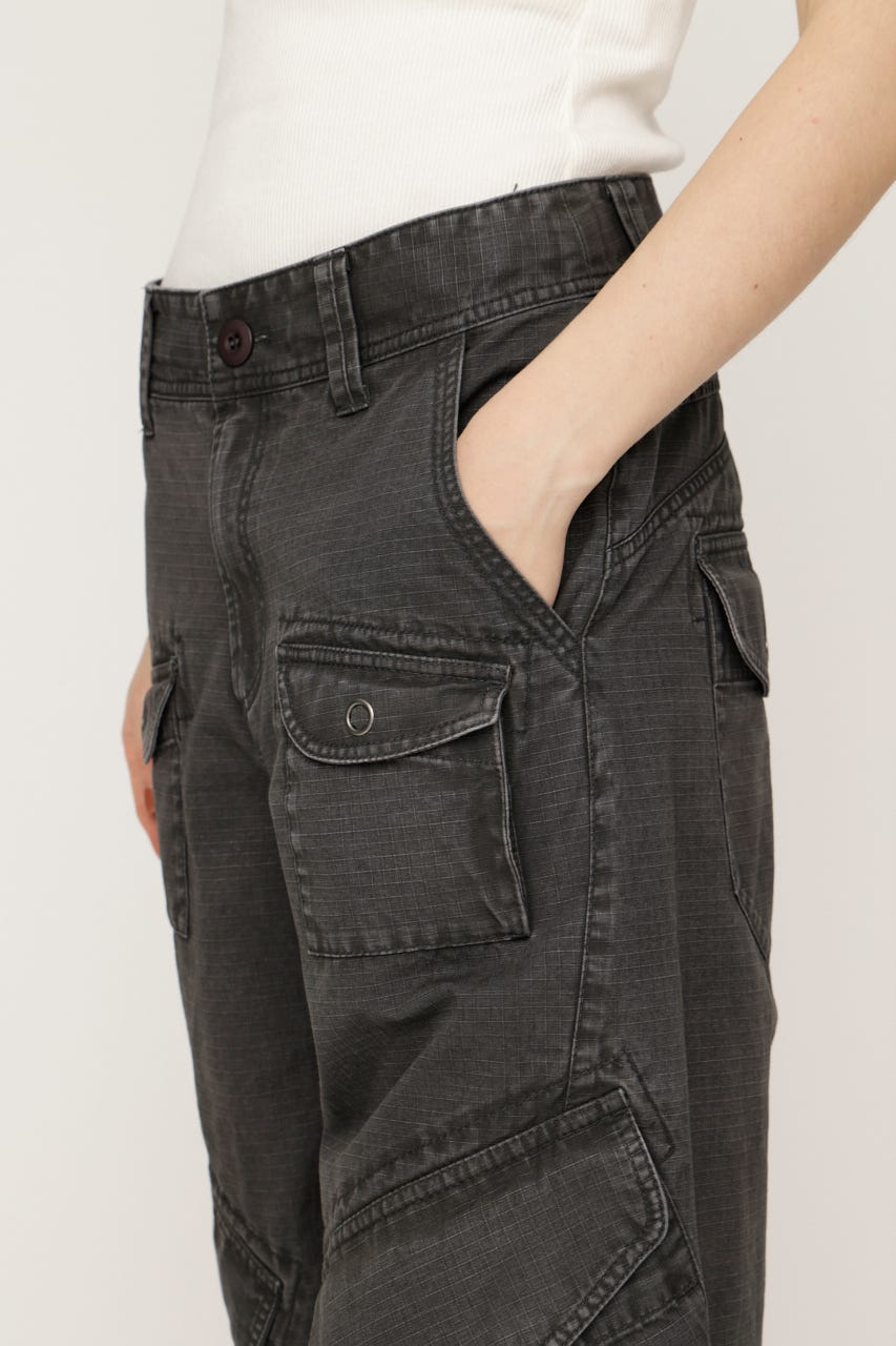 BIG PK MILITARY パンツ L/BLK 1