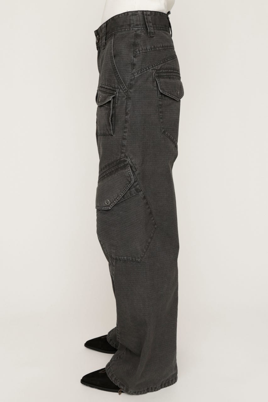 BIG PK MILITARY パンツ L/BLK 1