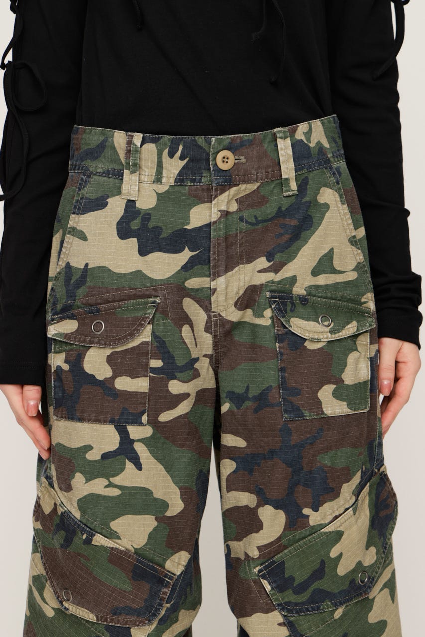 BIG PK MILITARY パンツ M/KHA 1