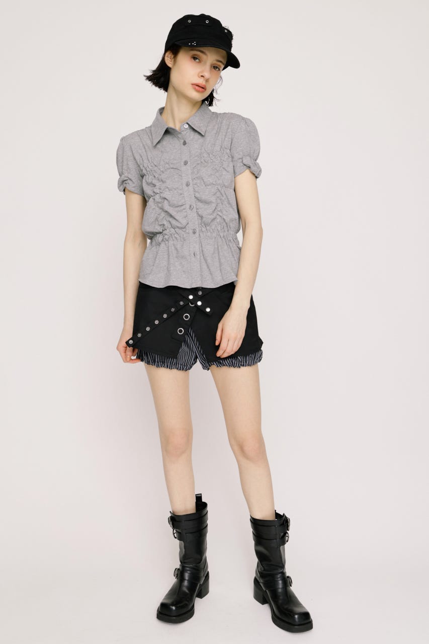 PUMPKIN 2P ショートパンツ M/BLK FREE