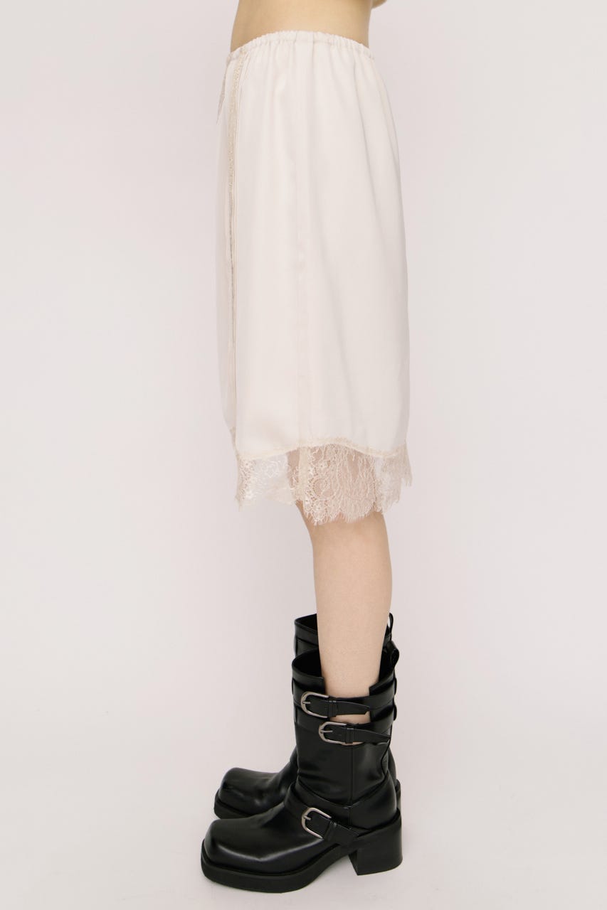 SHORT SLIP スカート IVOY FREE