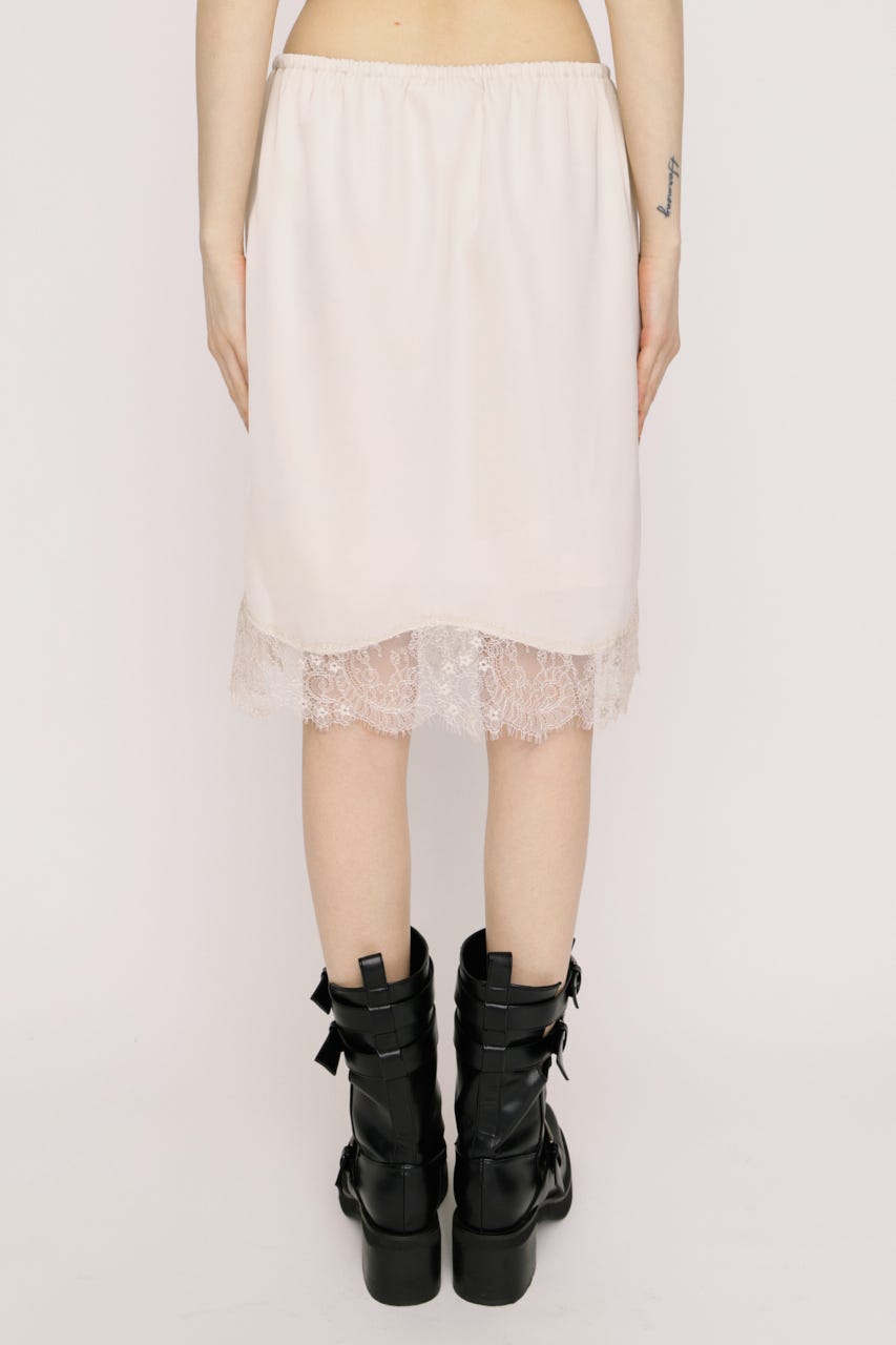 SHORT SLIP スカート IVOY FREE