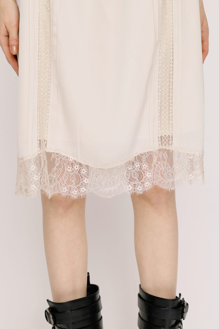 SHORT SLIP スカート IVOY FREE