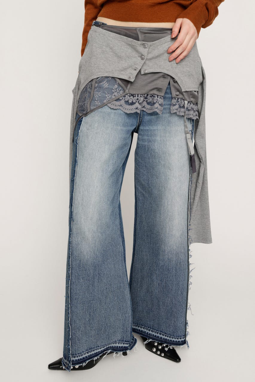 LINGERIE CARDIGAN WRAP GRY FREE