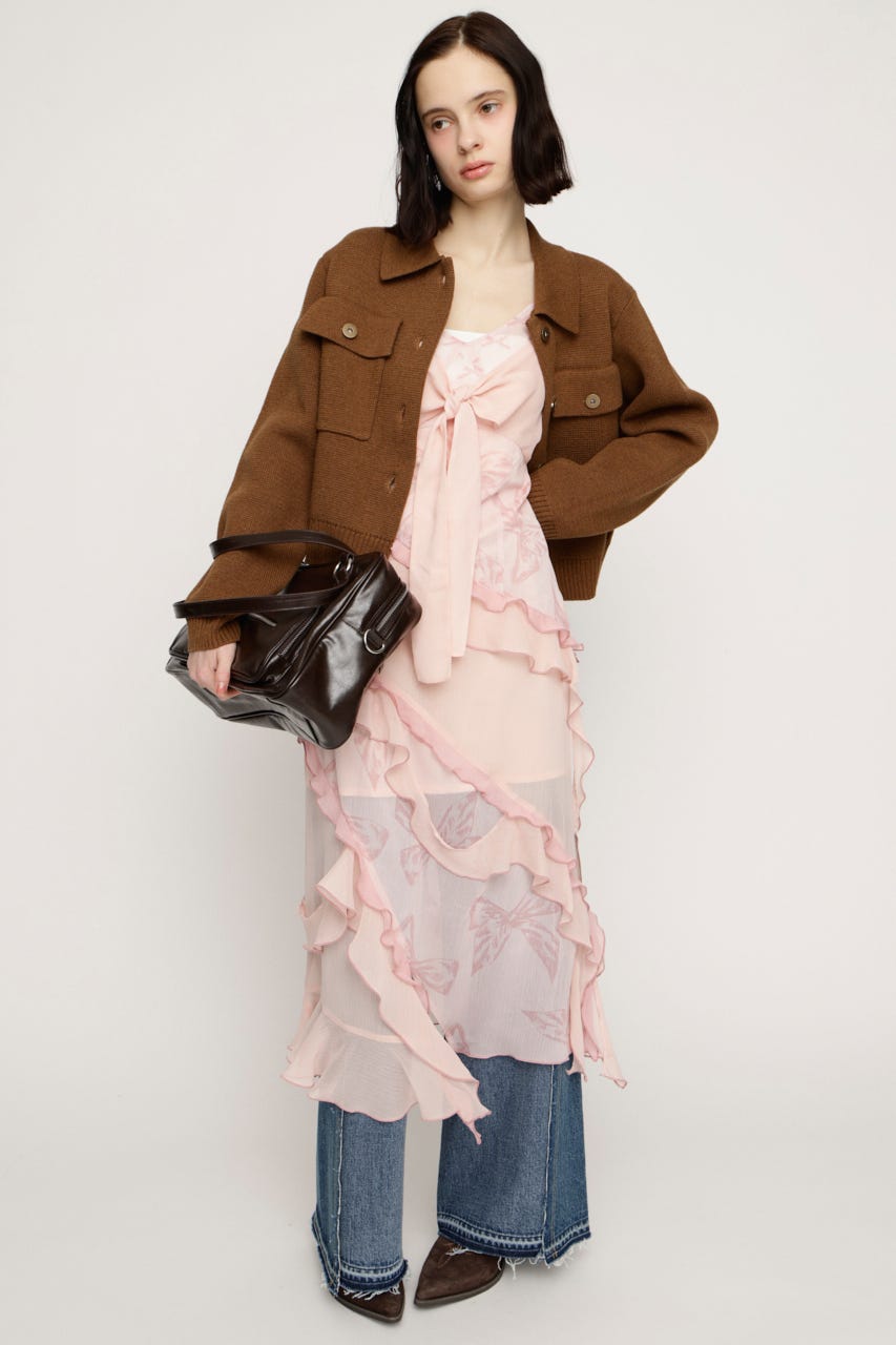 STILL STITCHING RIBBON SLIP M/PNK FREE