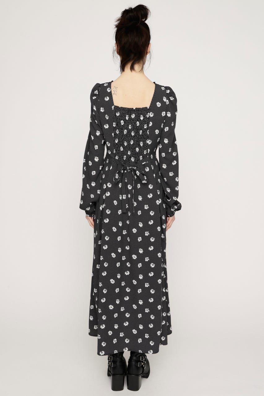 DOT GARDEN RETRO ドレス M/BLK 2
