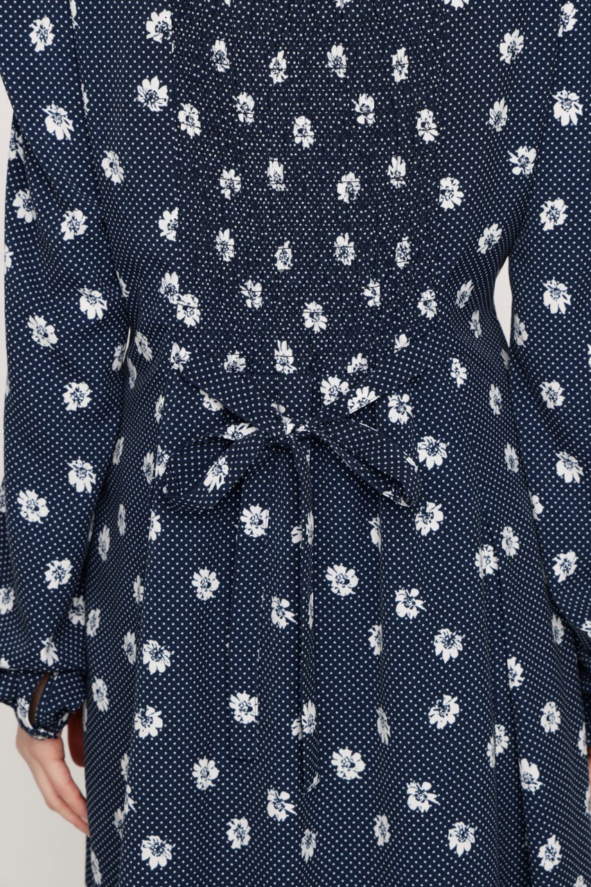 DOT GARDEN RETRO ドレス M/NVY 2