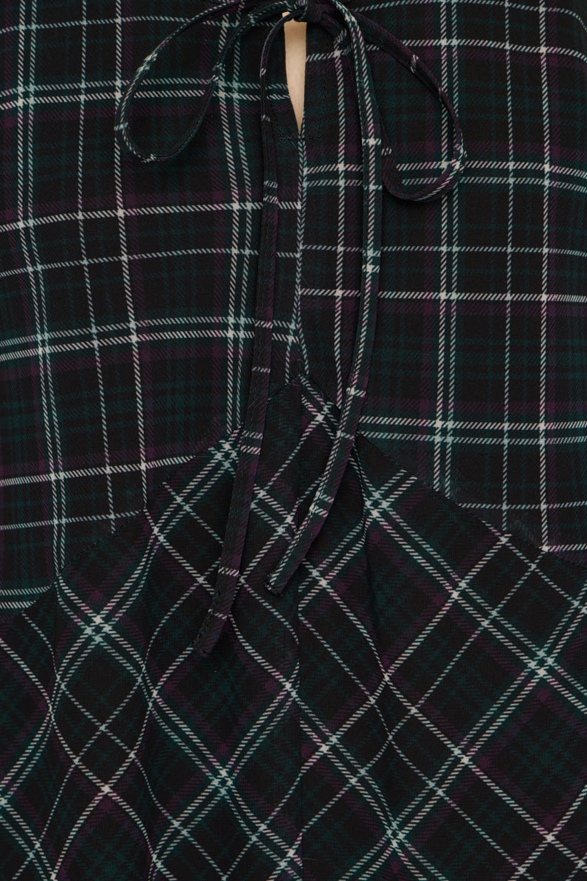 【SNSで話題！】HANDKERCHIEF HEM CAMI ドレス M/BLK FREE