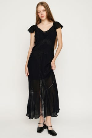 OPEN BACK MERMAID ロングワンピース