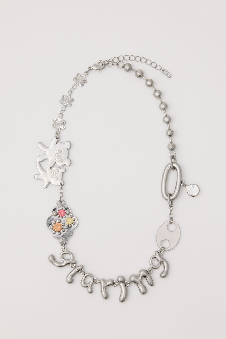 【1BUY5％OFF】MOTIF ネックレス SLV FREE