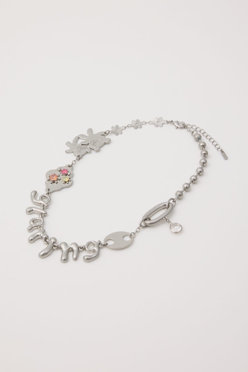 【1BUY5％OFF】MOTIF ネックレス SLV FREE