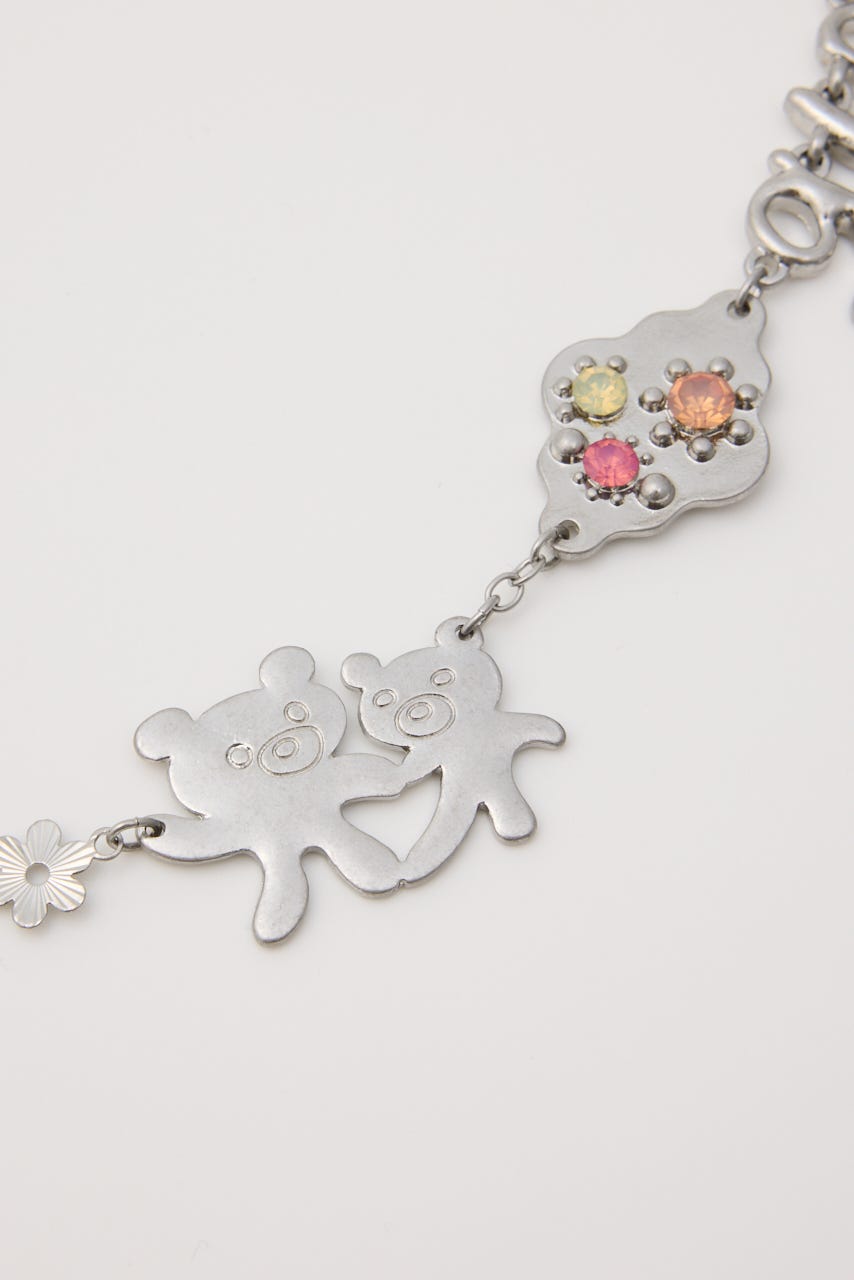 【1BUY5％OFF】MOTIF ネックレス SLV FREE
