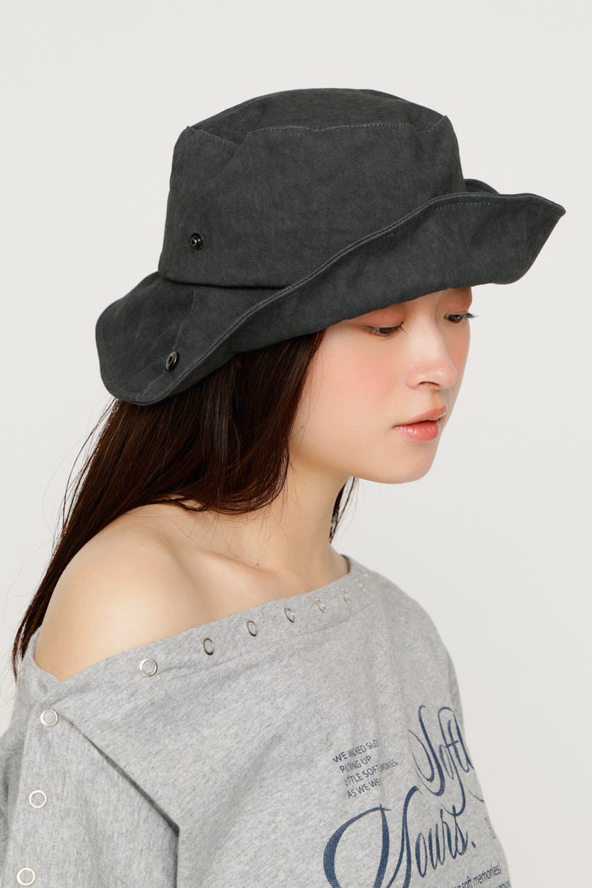 【1BUY5％OFF】MARIN NOIR ハット L/BLK FREE