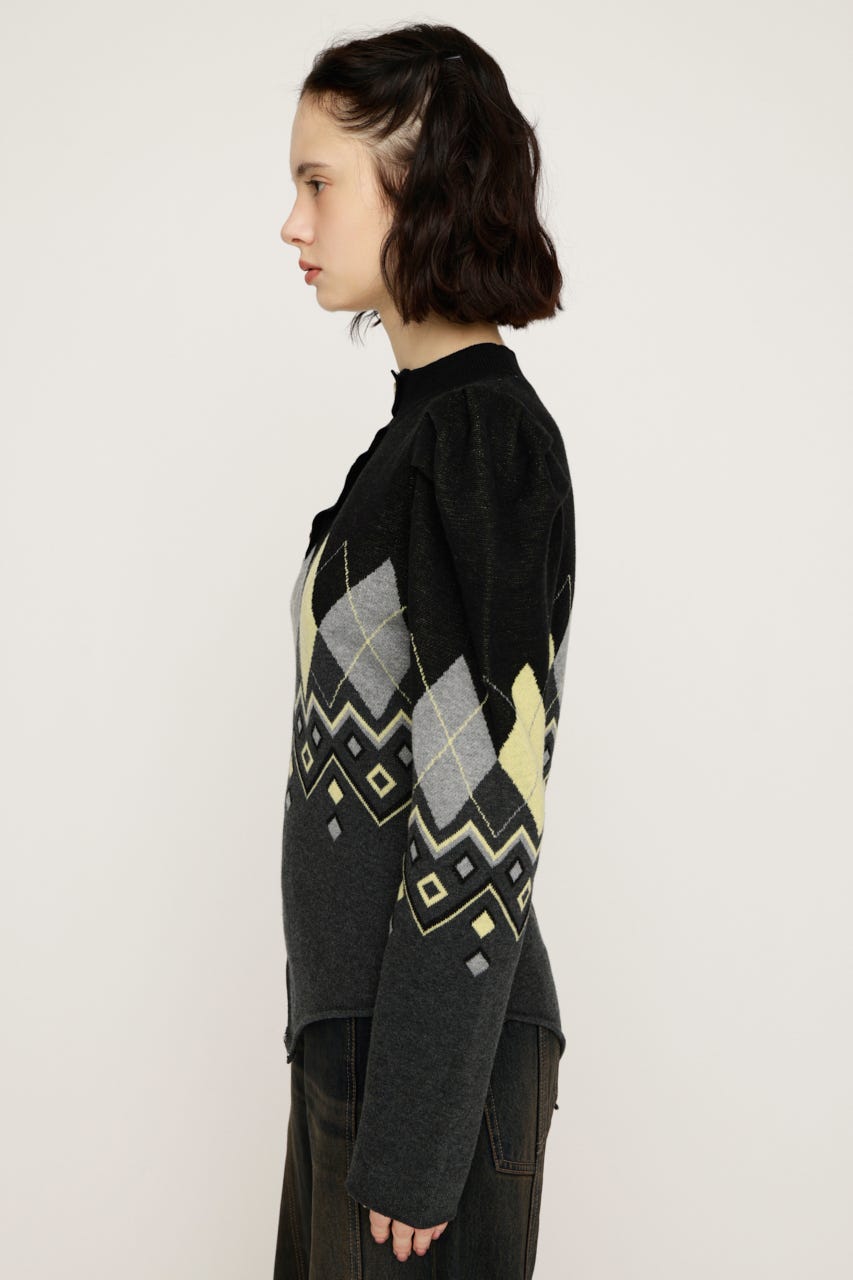 FRONT BUTTON BODY SUIT M/BLK FREE