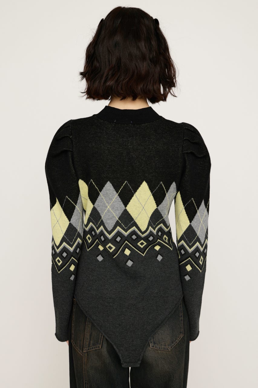 FRONT BUTTON BODY SUIT M/BLK FREE