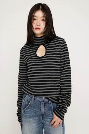 H／N KNIT チュニック