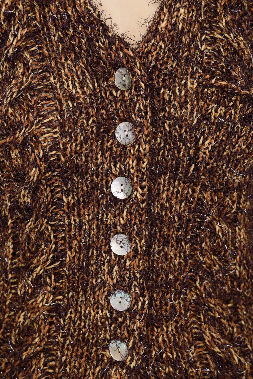 【1BUY5％OFF】HALTER NECK KNIT ベスト Multi_1 FREE