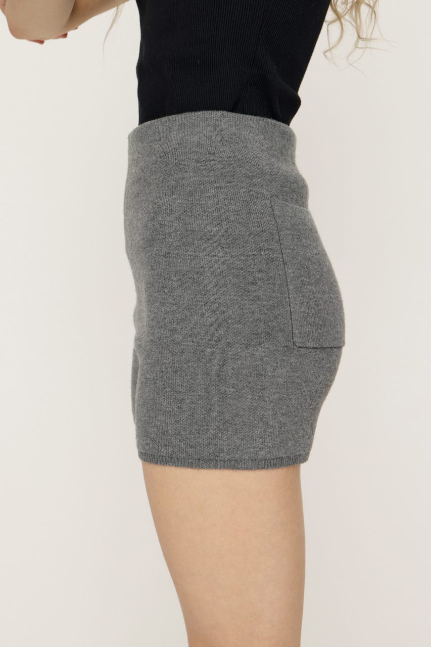 HG KNIT ショートパンツ T.GRY FREE