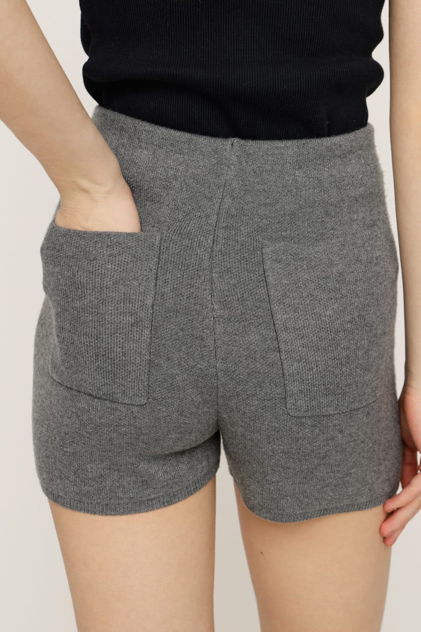 HG KNIT ショートパンツ T.GRY FREE