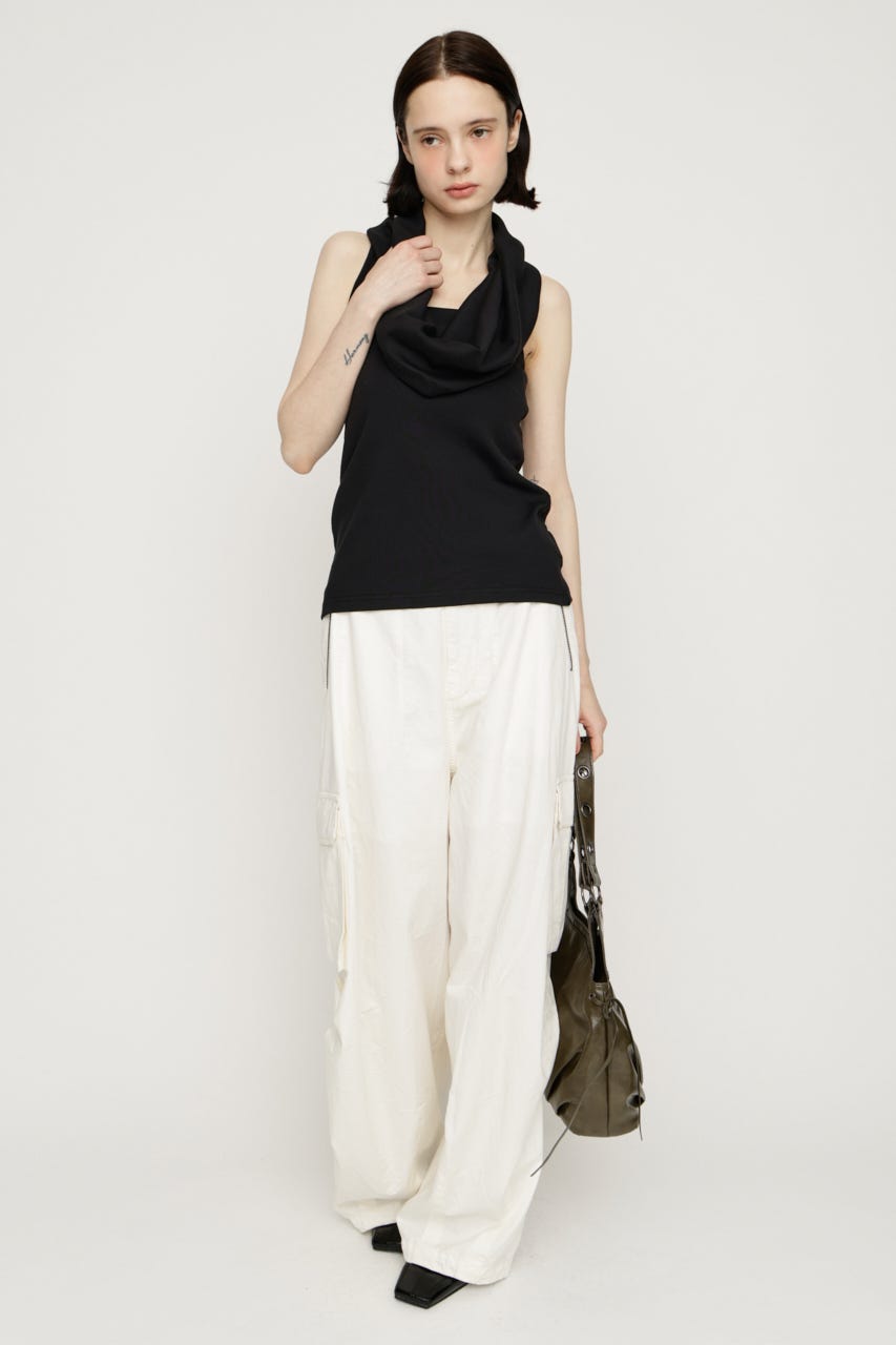 MANY WAY CUT トップス BLK FREE