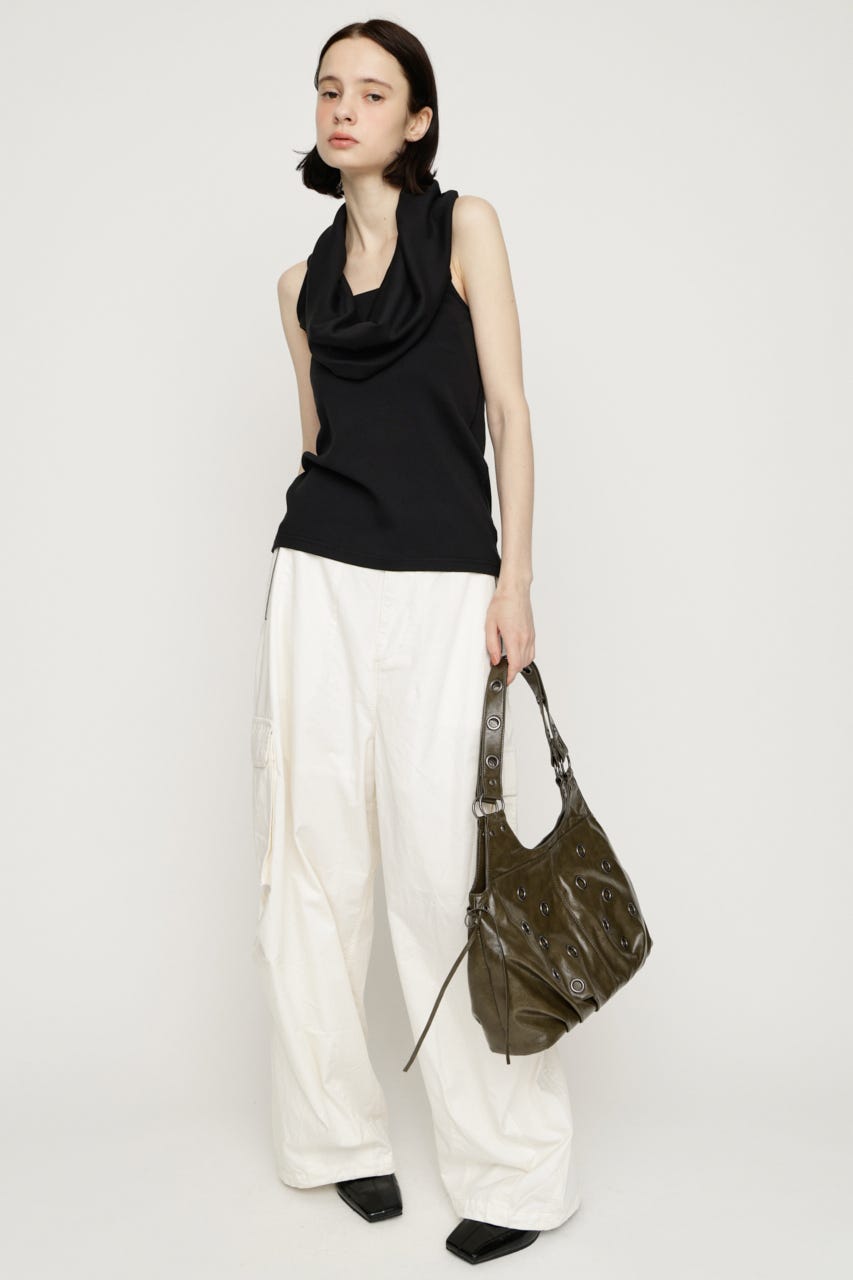 MANY WAY CUT トップス BLK FREE
