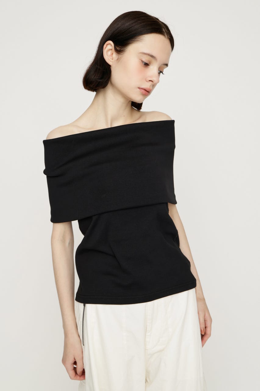 MANY WAY CUT トップス BLK FREE
