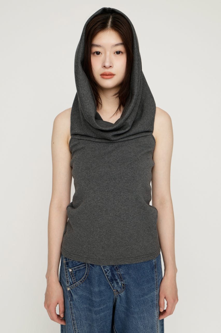 MANY WAY CUT トップス C.GRY FREE